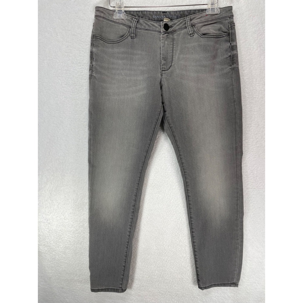 Banana Republic Women's 31 P Skinny Jeans in Gray‎